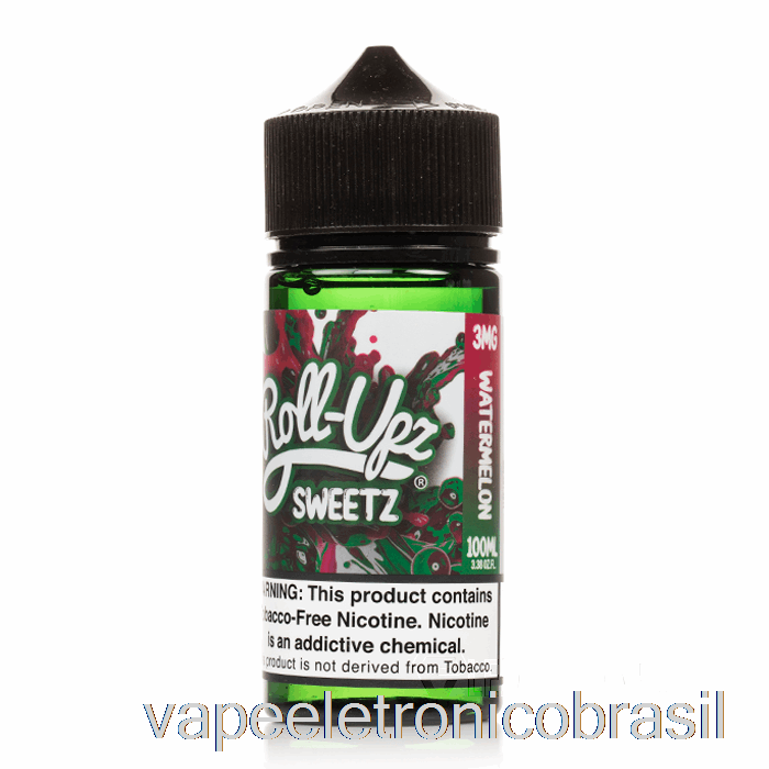 Ponche De Melancia Vape Vaporesso - Suco Roll-upz - 100ml 3mg